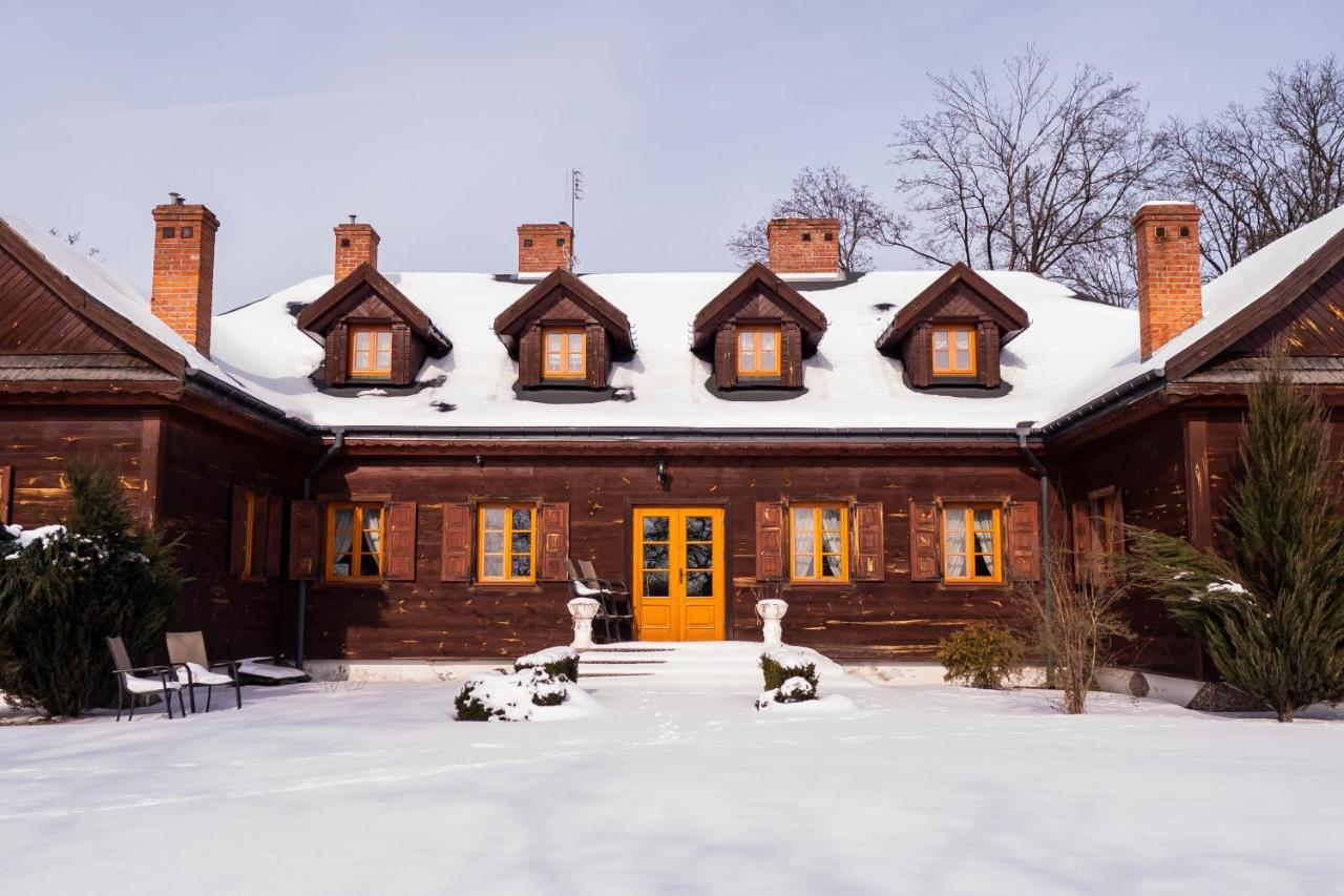 Dwor Woskrzenice Hotel Biała Podlaska Buitenkant foto